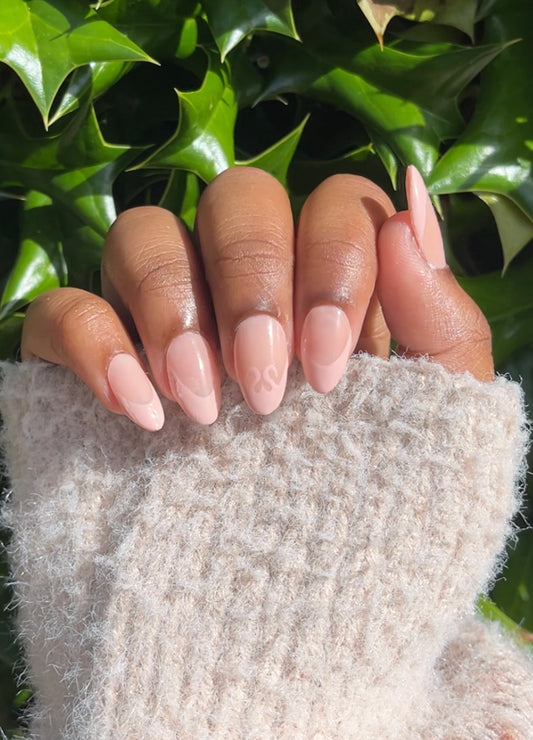 Heart Swirl French Tips